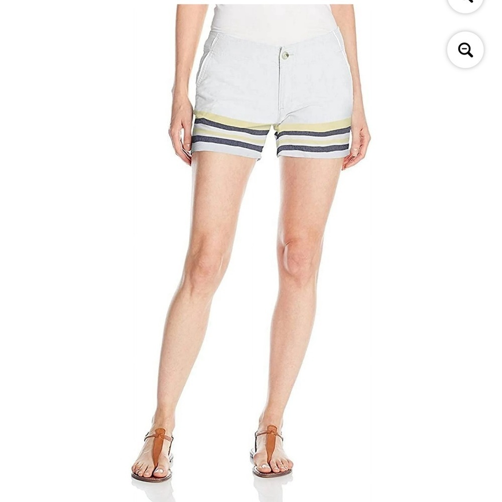 Columbia Women's Solar Fade Short, Collegiate Navy Stripe